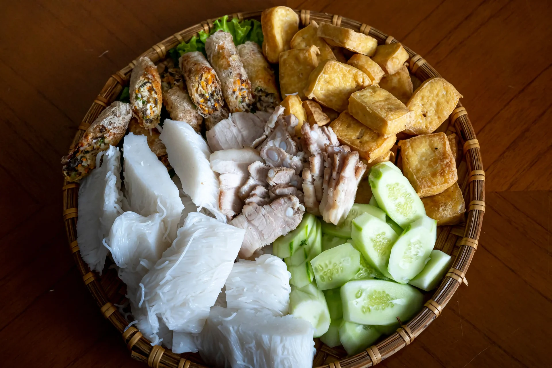 Hanoi Specialty Bun Dau Mam Tom