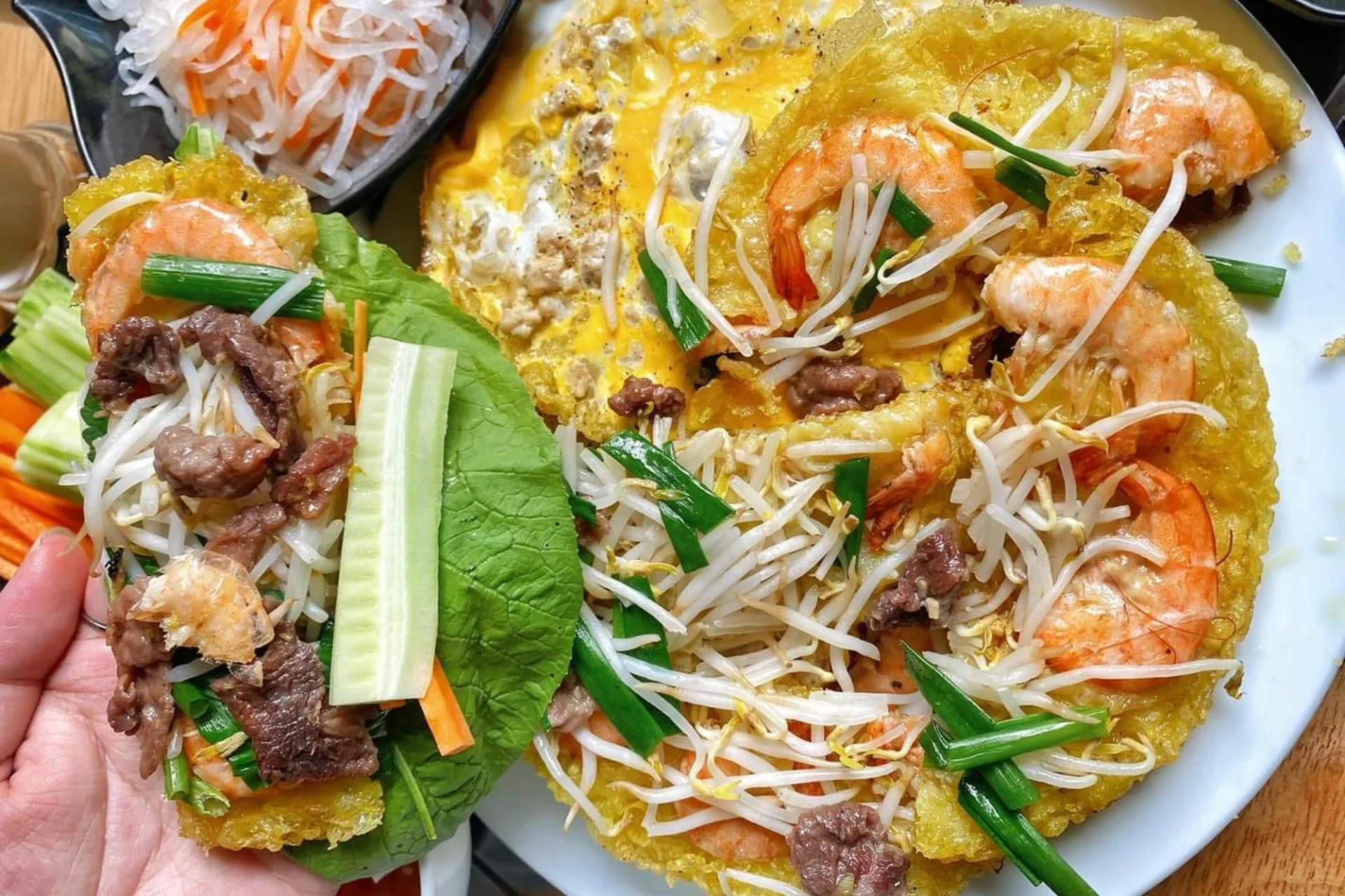Banh Xeo Vietnamese crispy pancake
