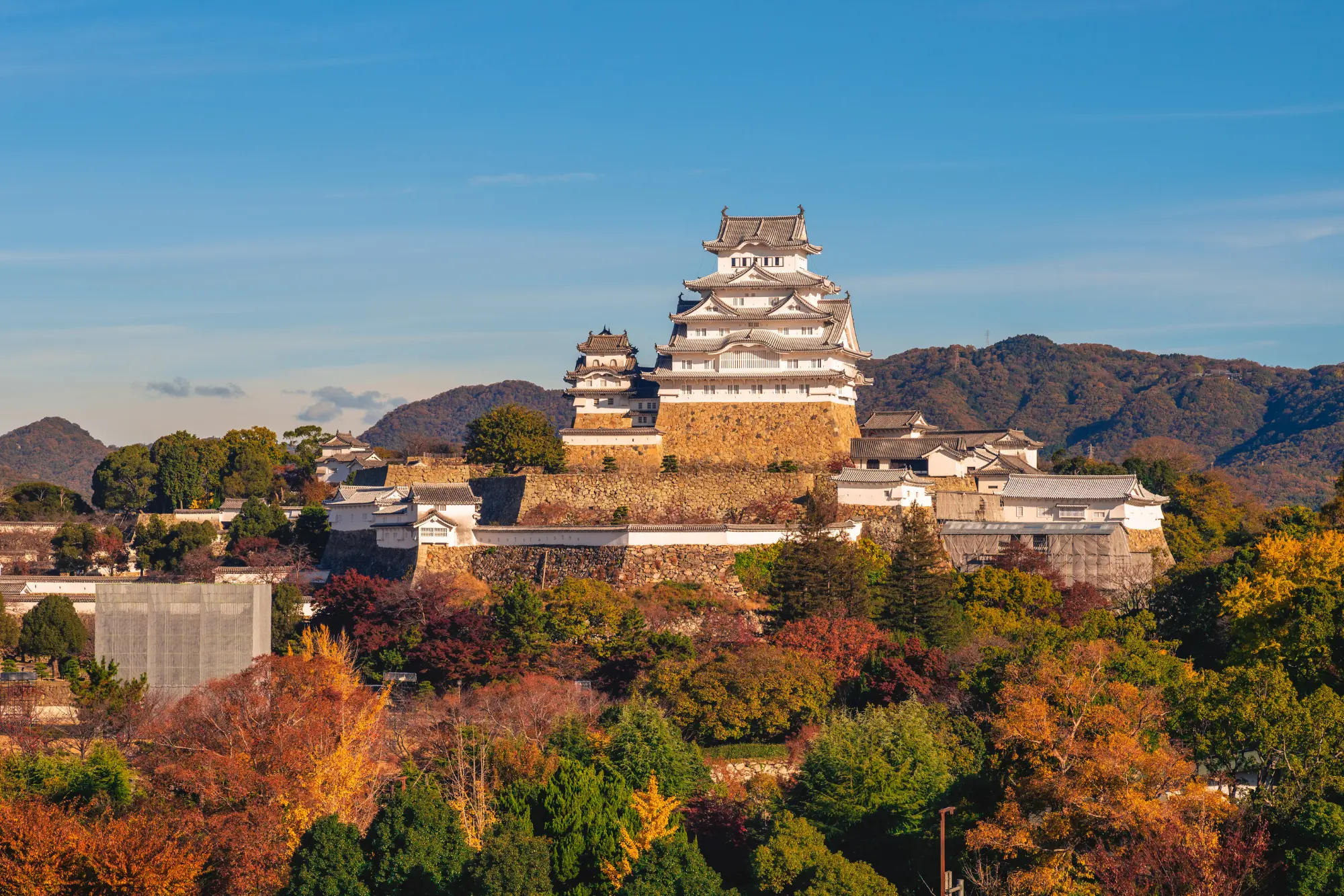 Himeji Castle in Autumn