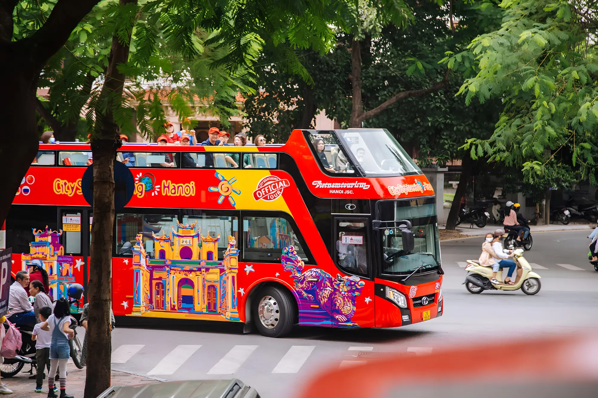 Hop-On Hop-Off for Hanoi City Tour