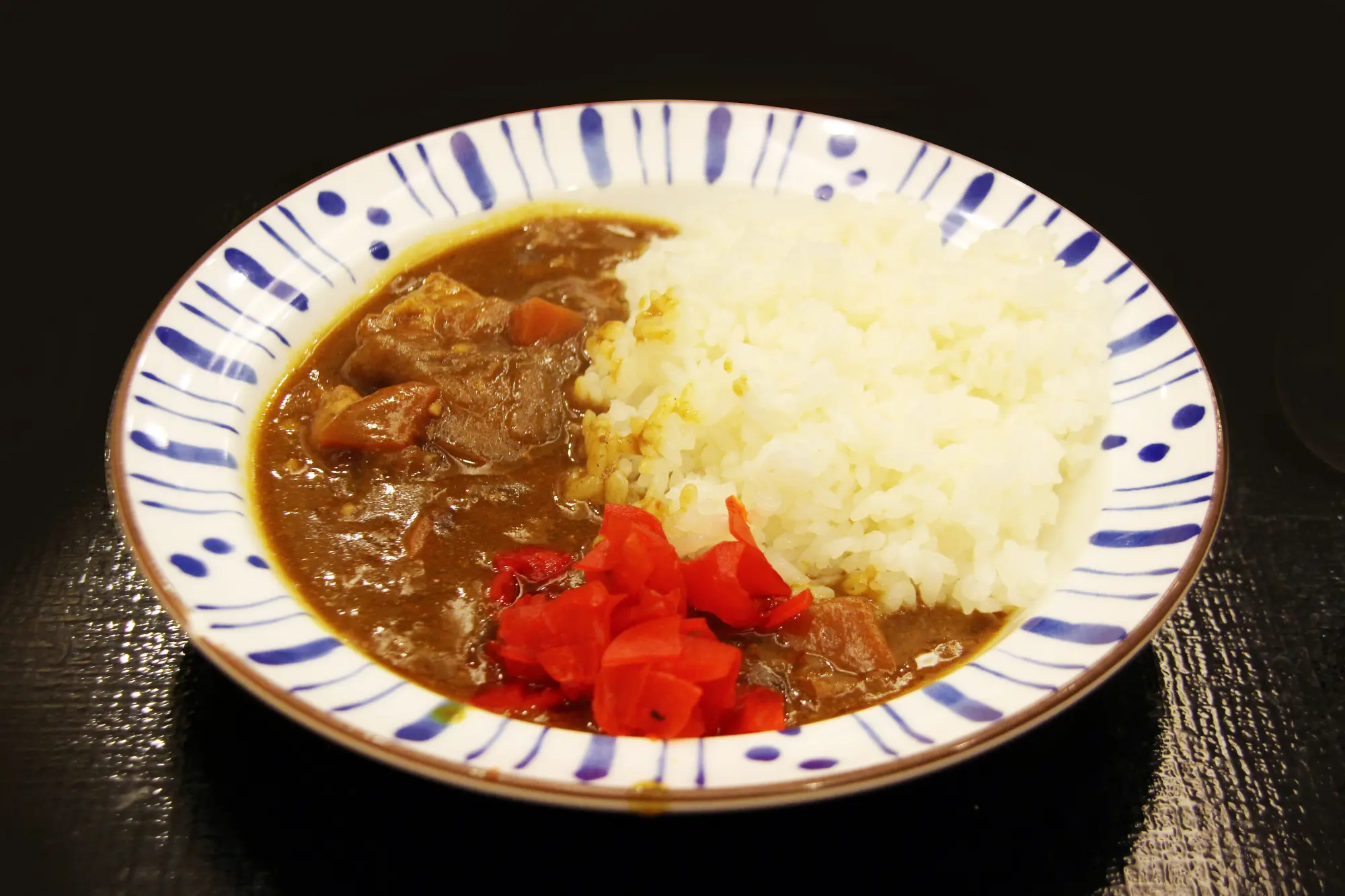 Japanese curry rice soup