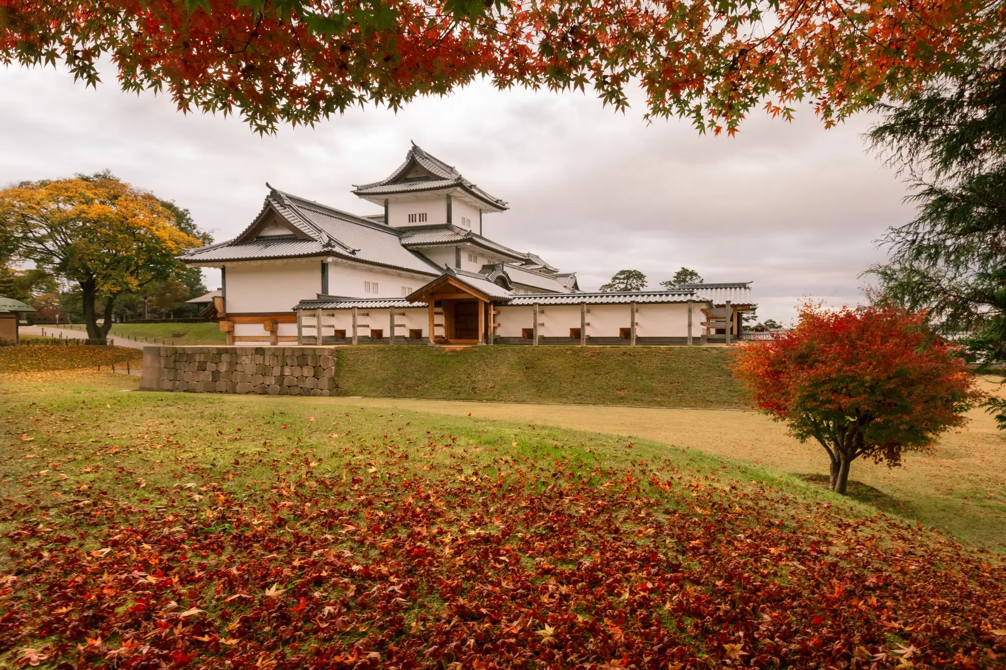 Kanazawa Castle in Ishikawa Prefecture