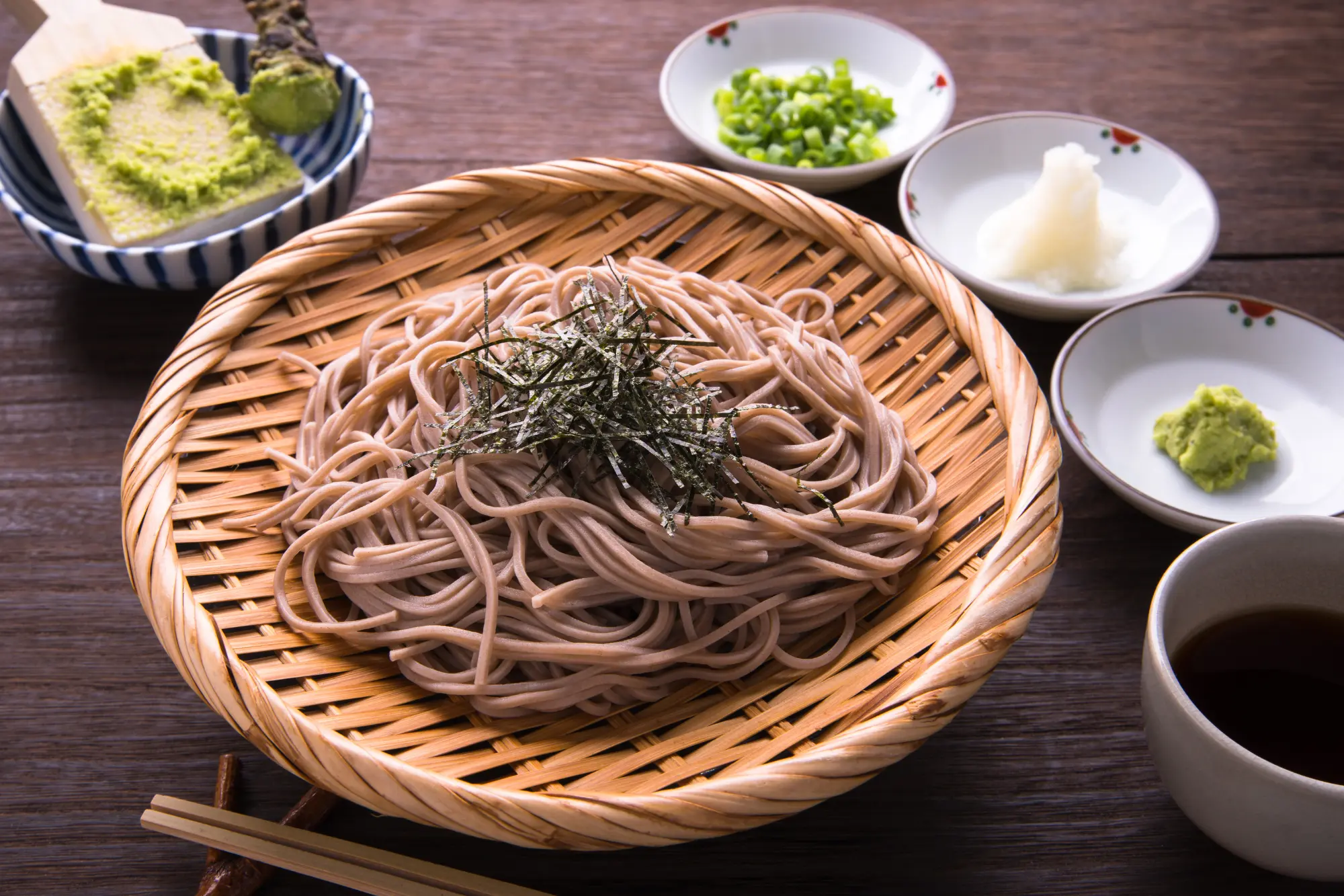 Soba Noodles with Dipping Sauce