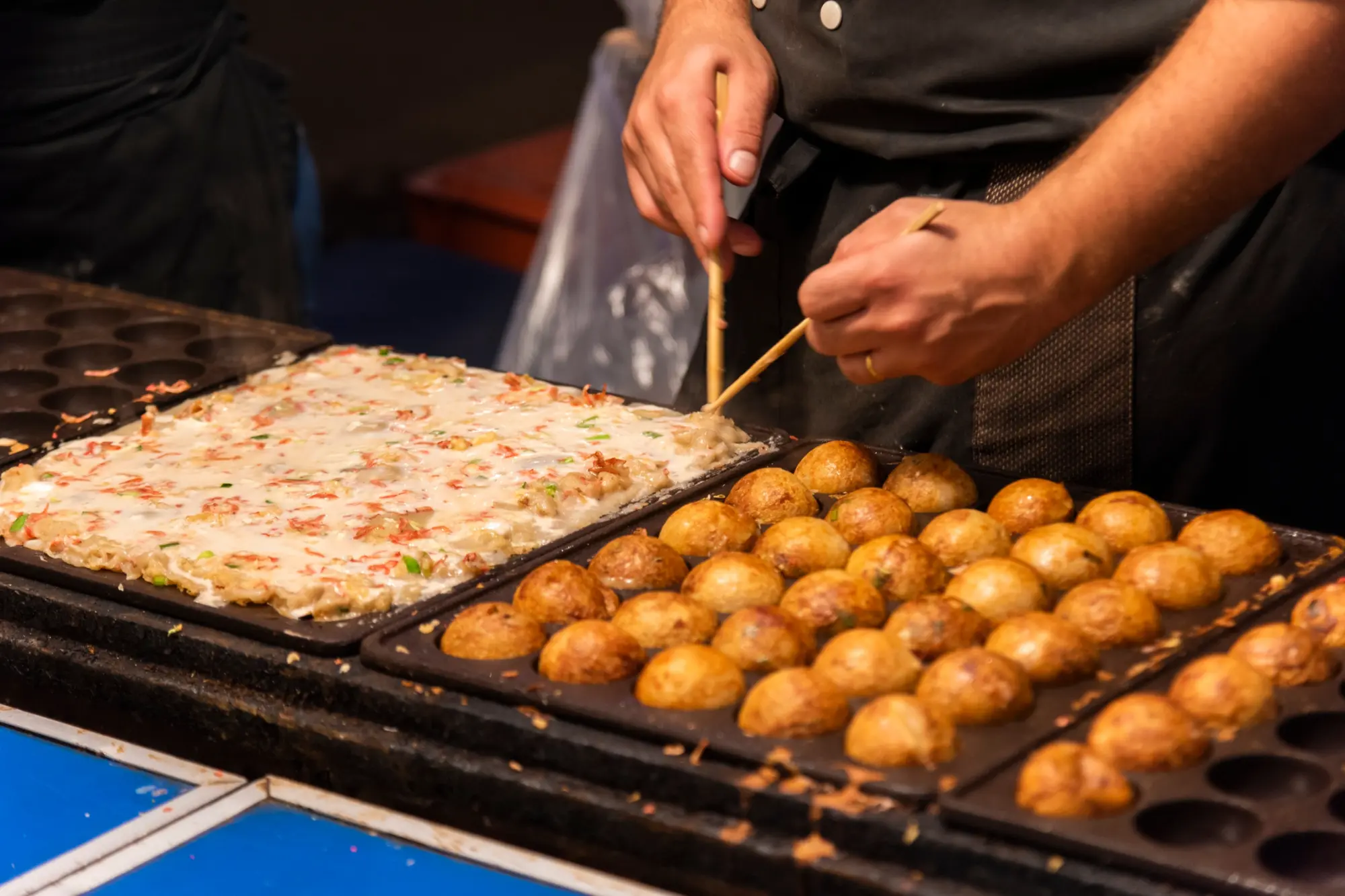Takoyaki from a food stall
