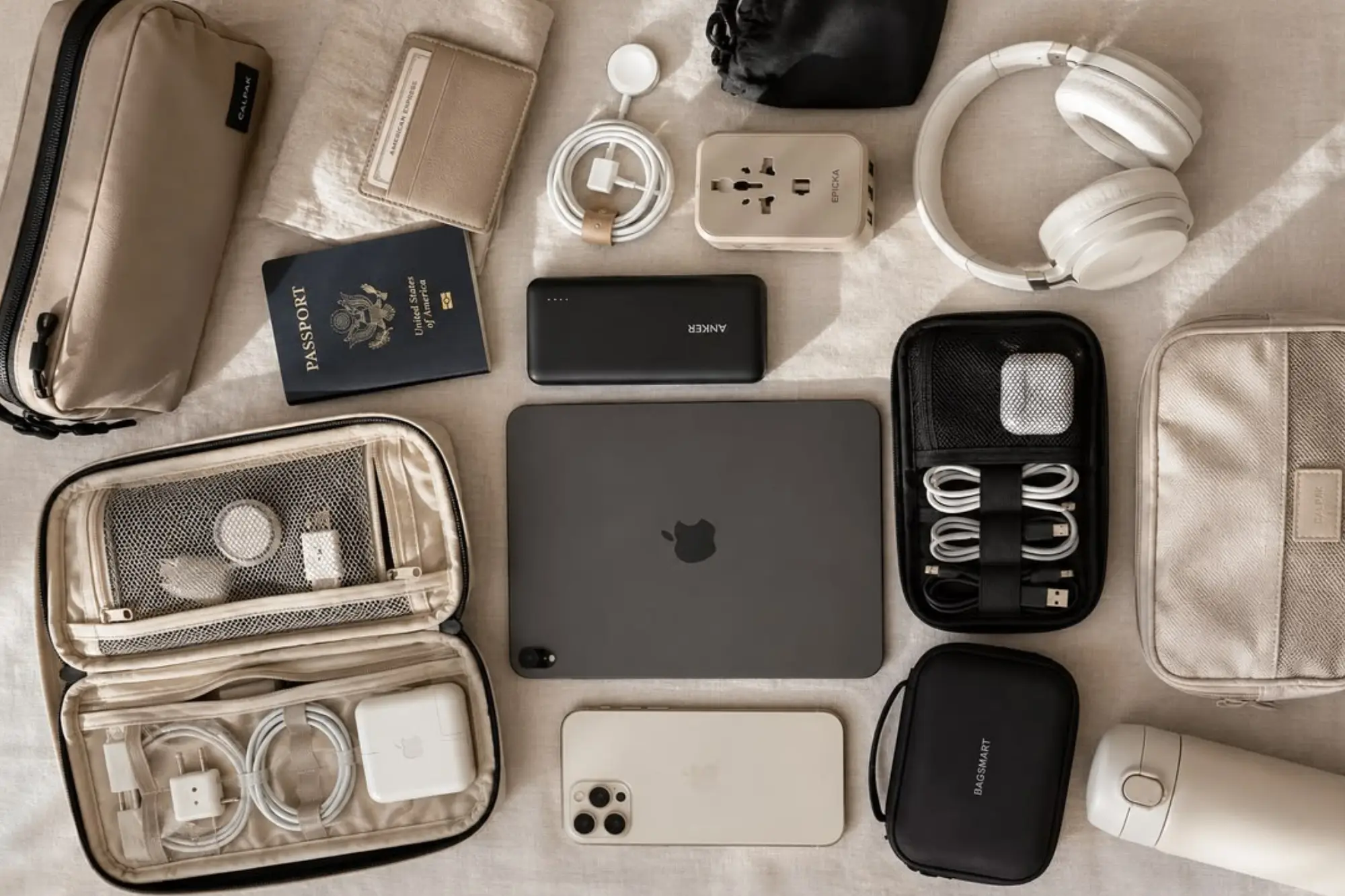 Essential electronics and travel tech