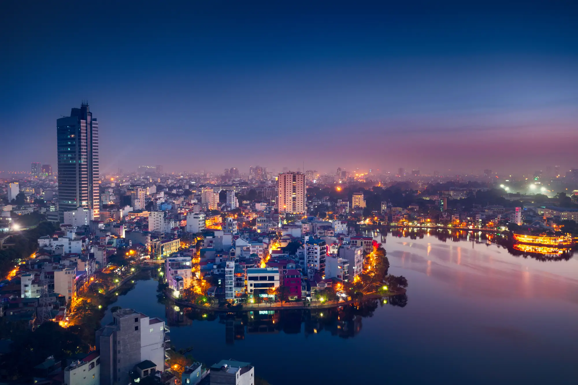 Experience Hanoi at night - one of the best things to do in Hanoi