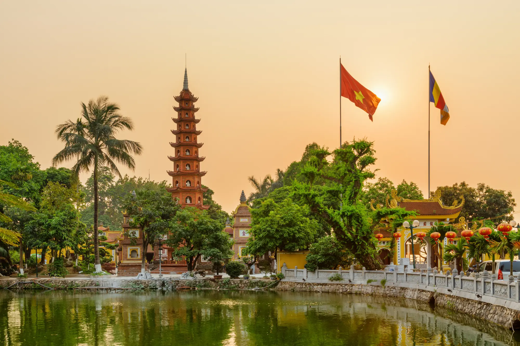 Tran Quoc Pagoda, Hanoi, Vietnam