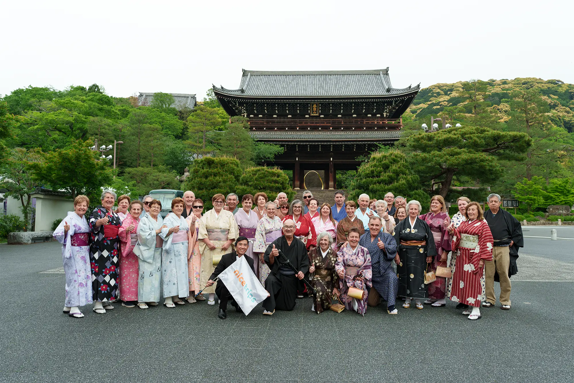 Kimono dressing experience 