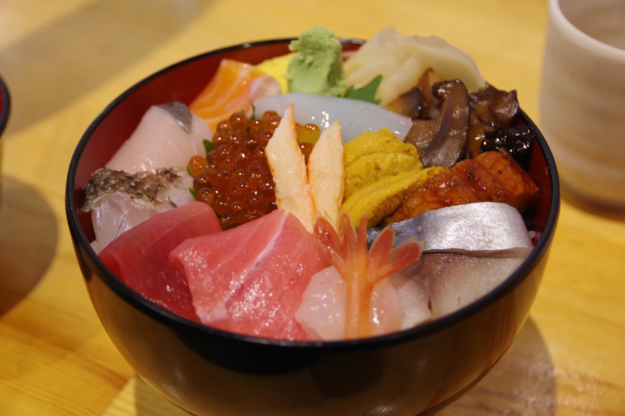 Japanese dishes in Kanazawa - Seafood