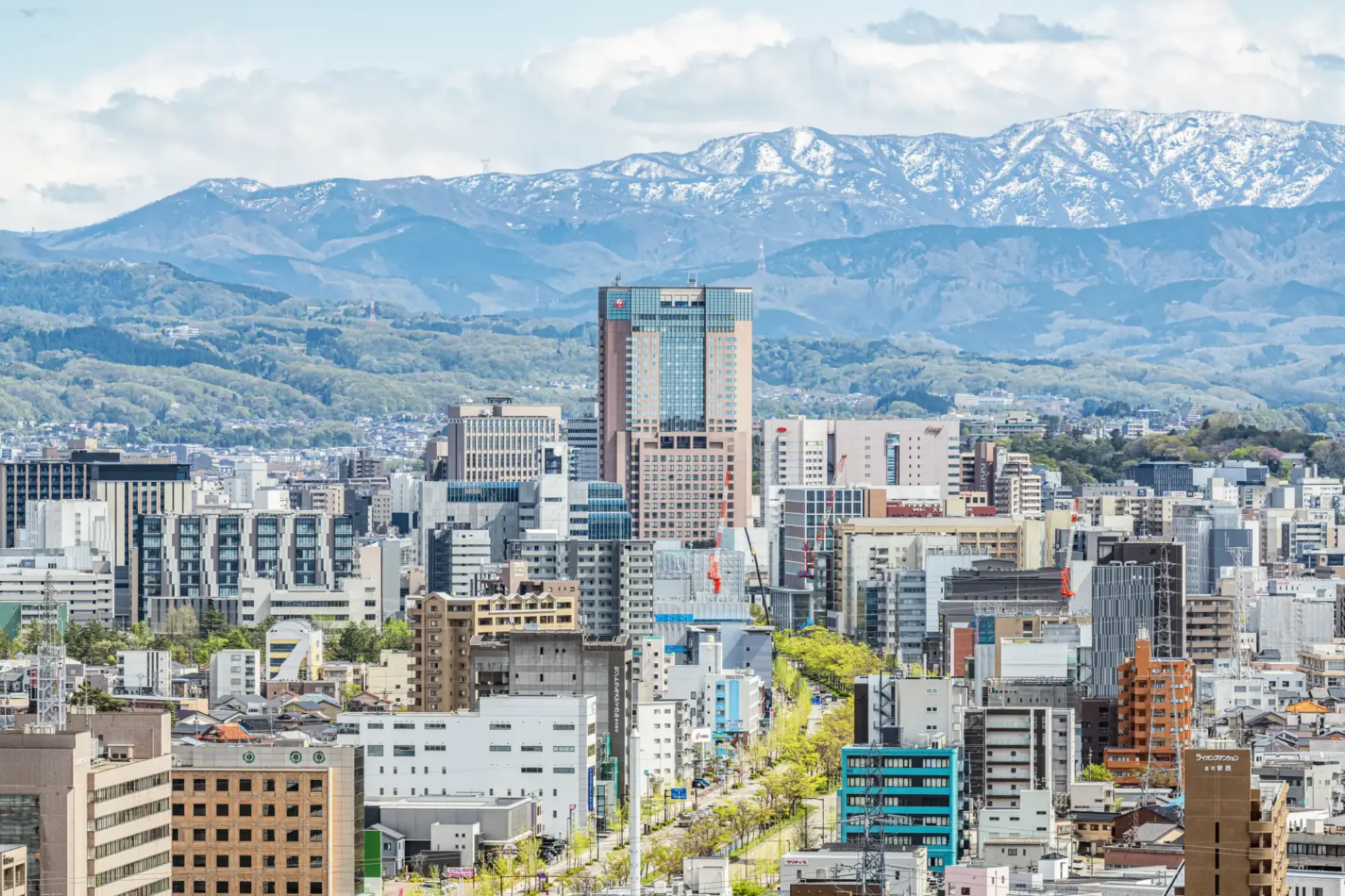 Kanazawa from a higher view