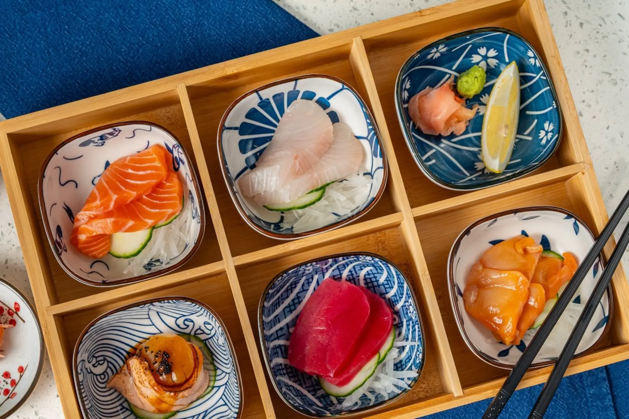 Fresh Fish and Sashimi in Japan