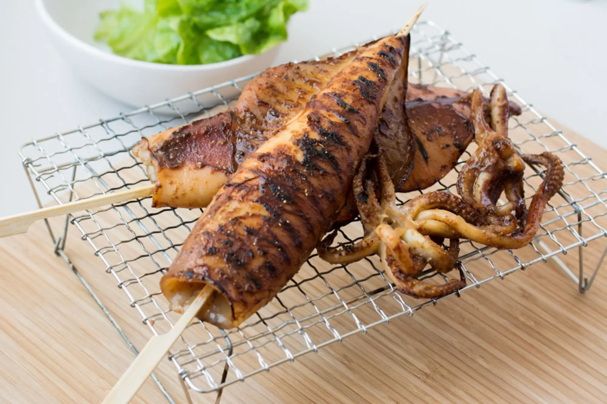 Street food in Japan - Ikayaki