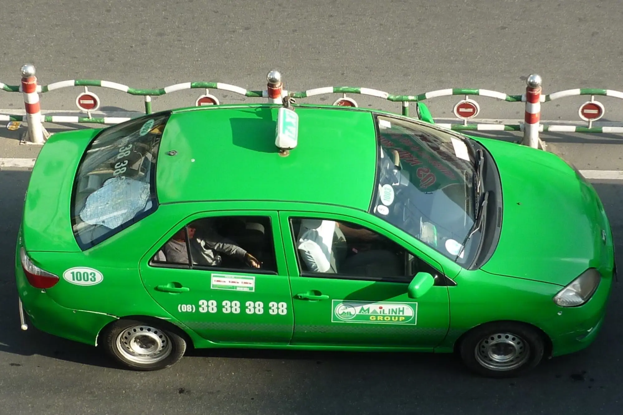 Mai Linh taxi in Vietnam