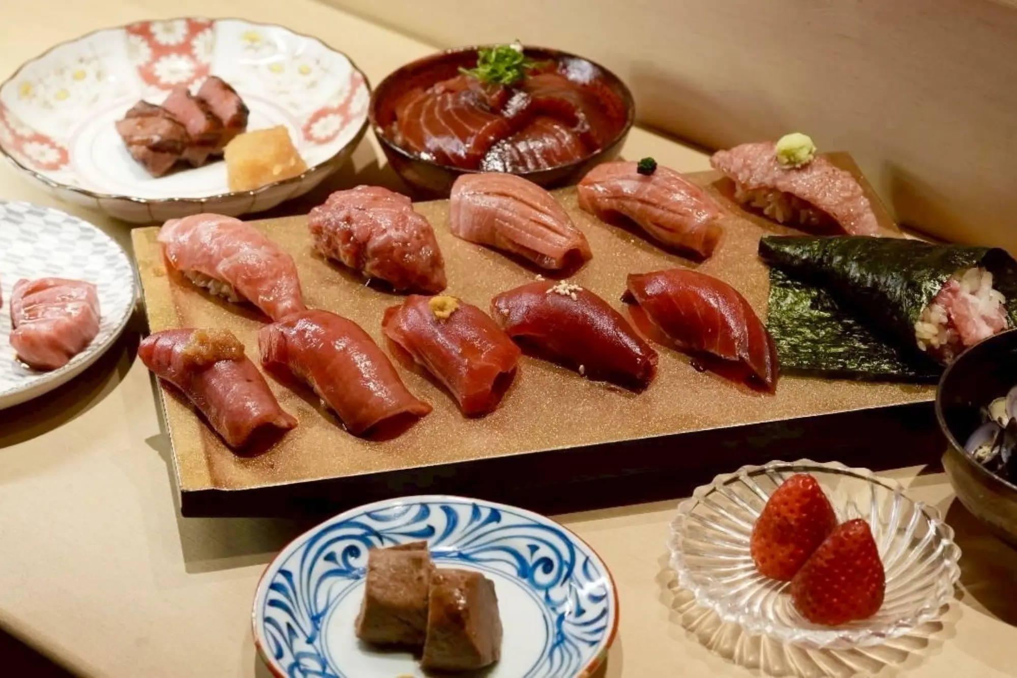 Affordable omakase in Japan - Manten Sushi
