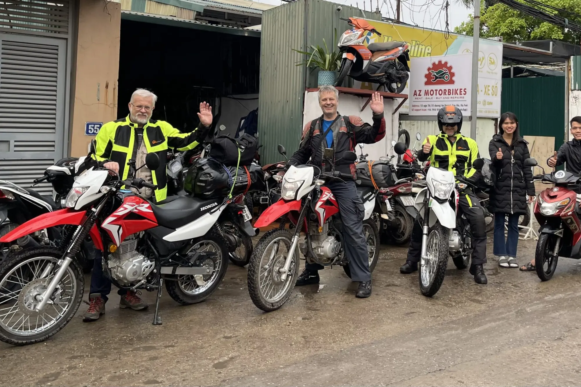 Motorbike trip Vietnam