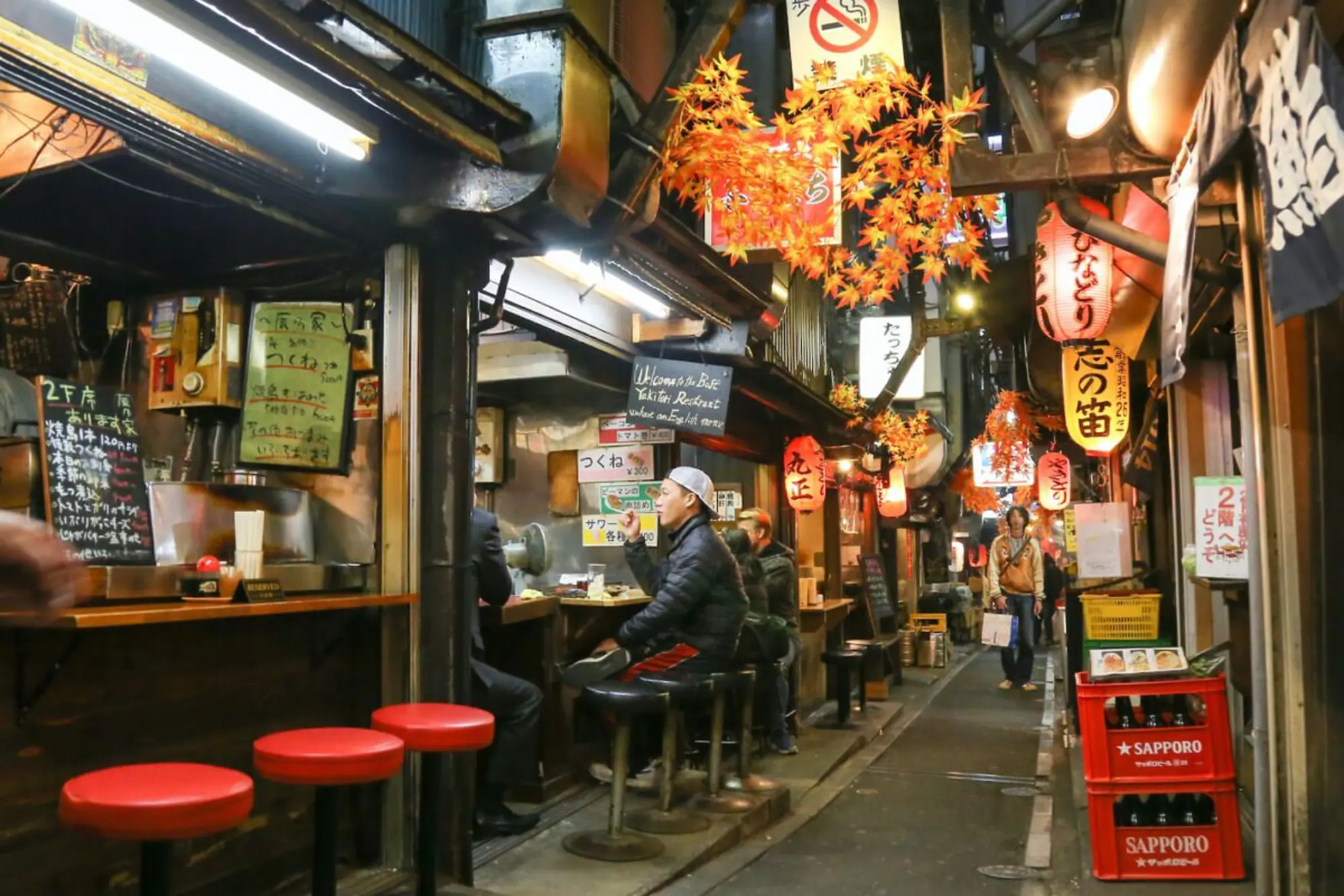 Omoide Yokocho Food