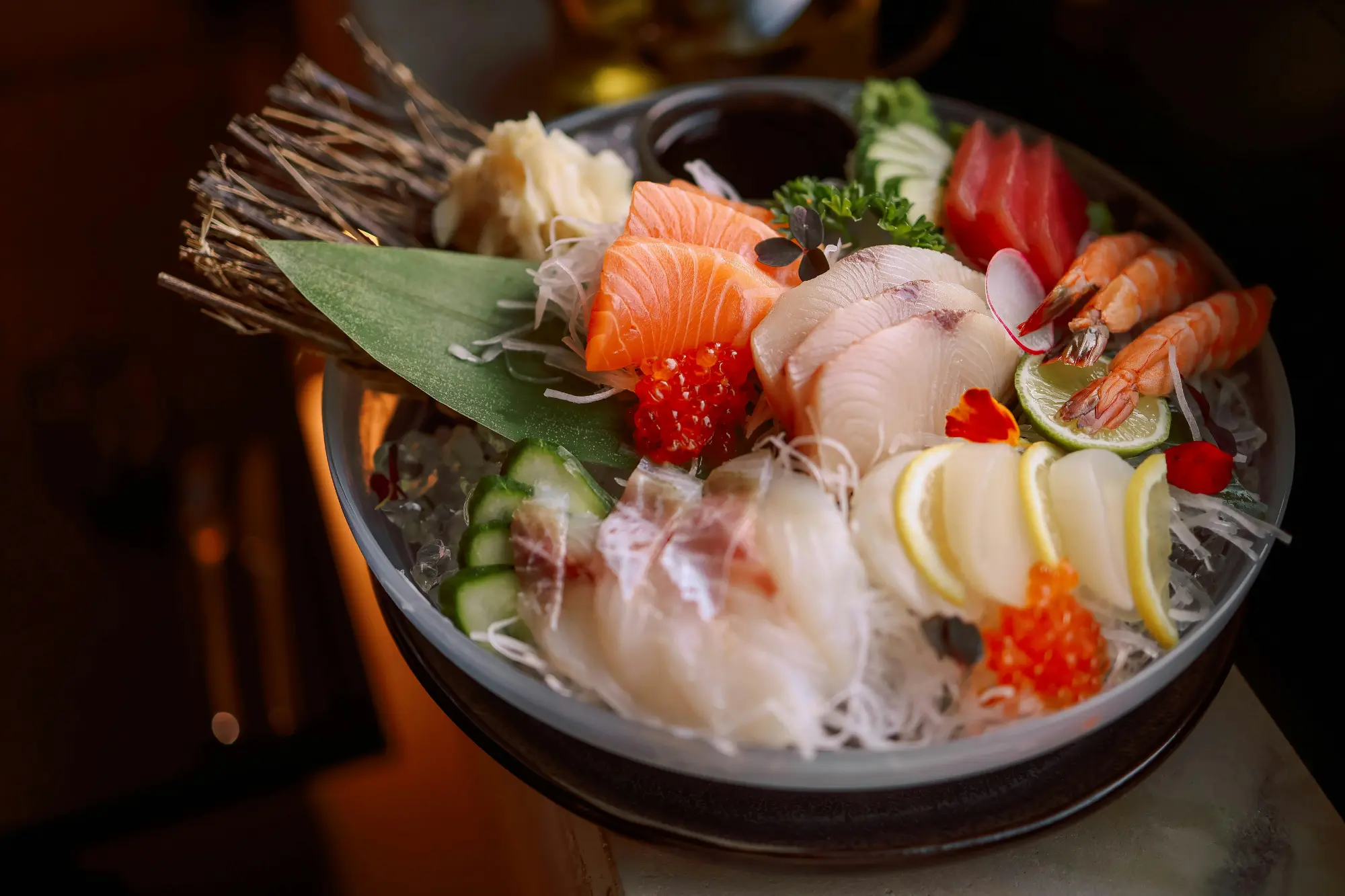 Sashimi in Izakaya
