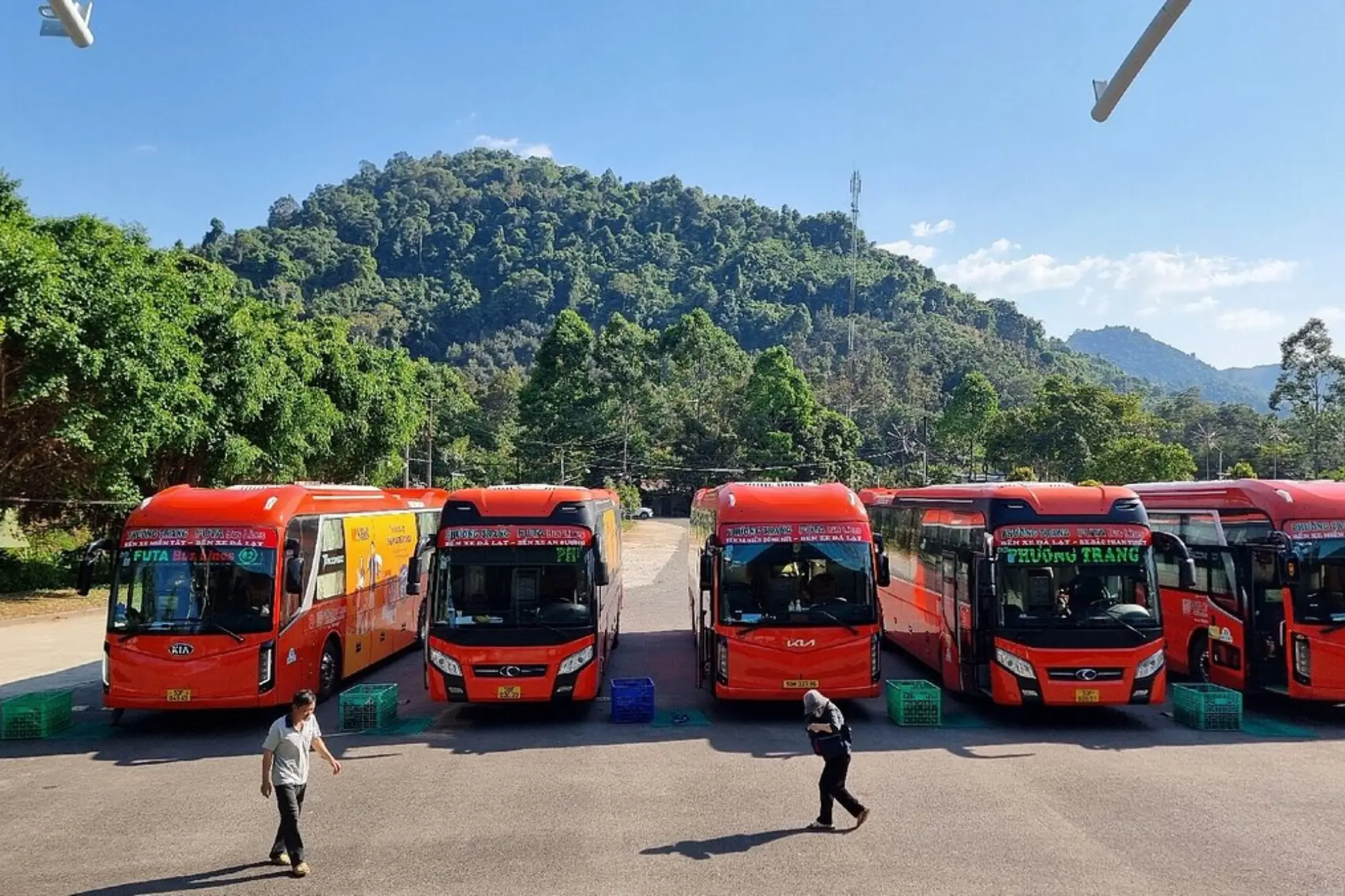 Sleeper Bus in Vietnam